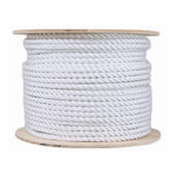 Mibro Group MIBRO Group 234859 0.37 in. x 300 ft. Natural Color Twisted Cotton Rope Reel 234859 - main